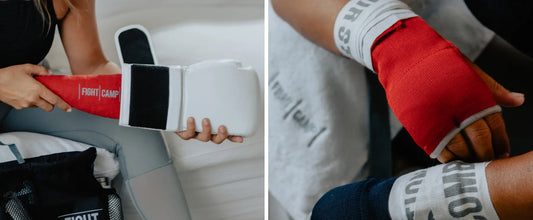 How to clean boxing gloves by wiping sweat from the inside