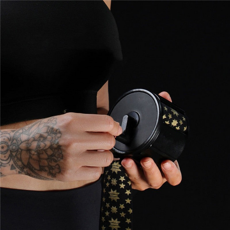 Boxing training accessories such as resistance bands and skipping ropes