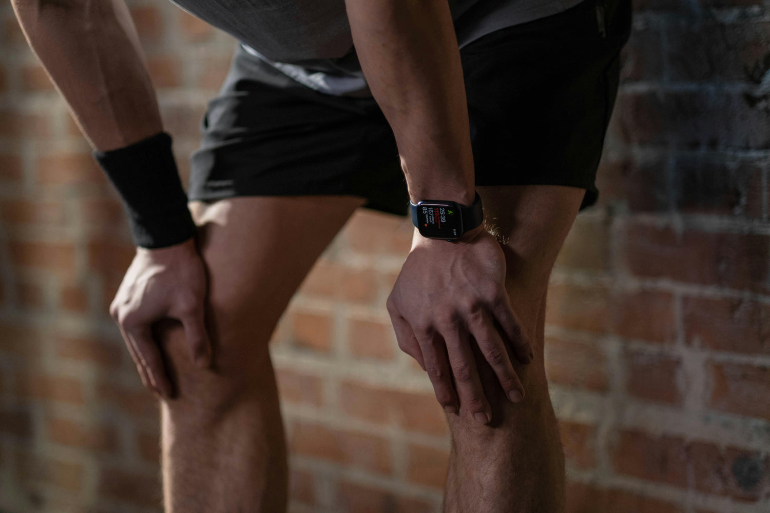 Sports recovery equipment including knee supports and stretching tools
