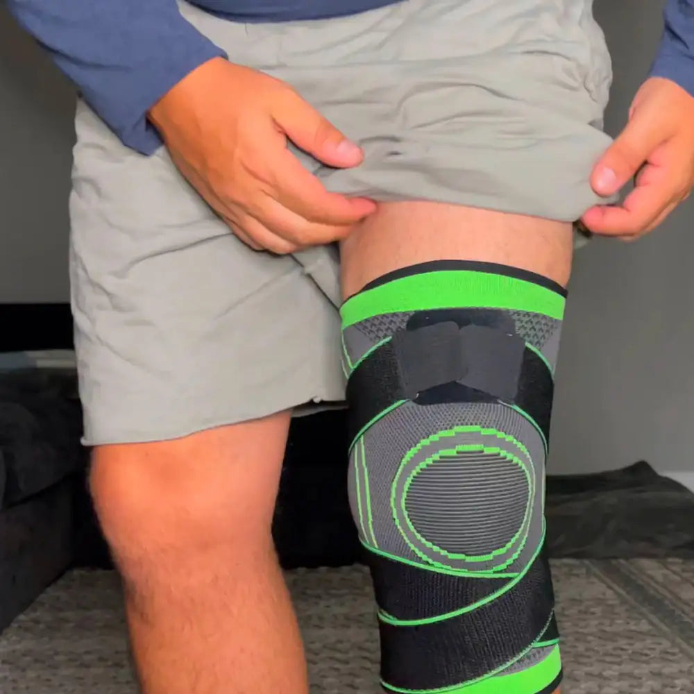 FlexCare Knee Harmony Sleeve Green ReliefX Therapy Recovery